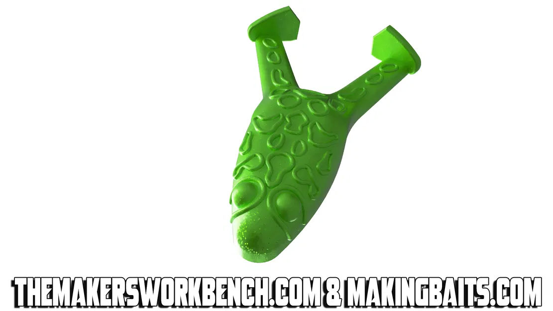 Khuôn Mồi Ếch Bơi "Open Pour" 3.5 inch - Image 12