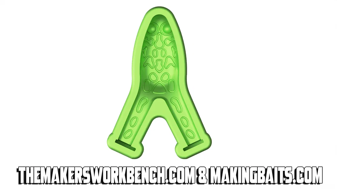 Khuôn Mồi Ếch Bơi "Open Pour" 3.5 inch - Image 16