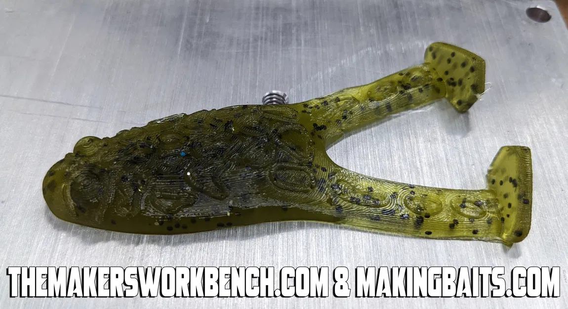 Khuôn Mồi Ếch Bơi "Open Pour" 3.5 inch - Image 18