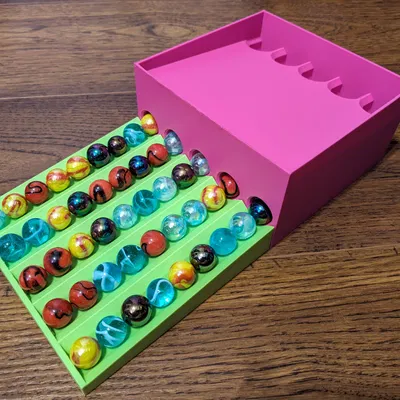 Máy Phân Phối Bi "Nổ Bình Thuốc" (Tối Ưu Cho Việc Lăn)