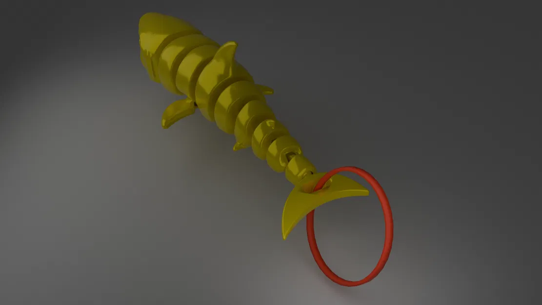 Móc Khóa Cá Mập Khớp Nối - Image 2