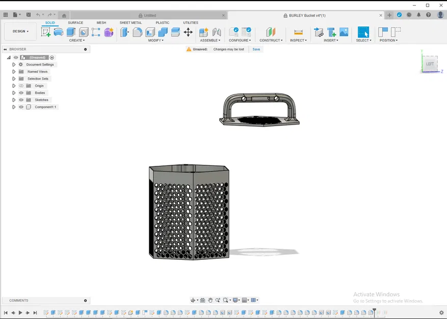 Thùng mồi câu cá Burley Bucket (Thi đấu câu cá) - Image 2