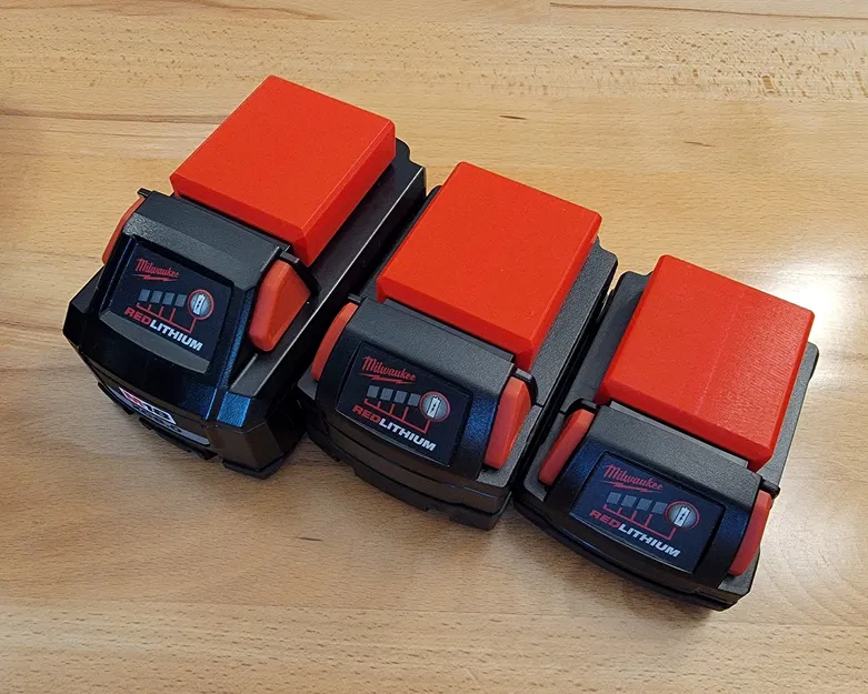 Nắp Pin Milwaukee M18 - Chế Độ Vase Mode - Image 1