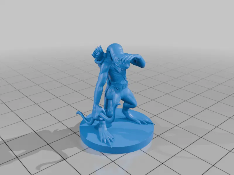 Mô hình 3D Chiến binh Newt Lửa (FireNewt Warriors) - Image 2