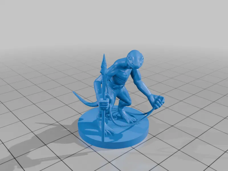 Mô hình 3D Chiến binh Newt Lửa (FireNewt Warriors) - Image 4