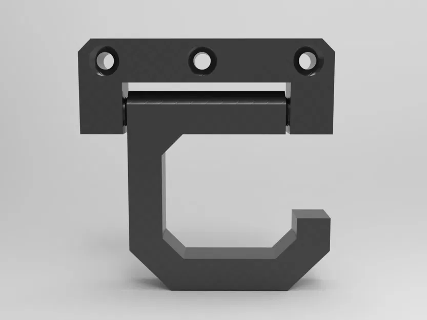 Giá Treo Cần Câu Gắn Tường – In Không Cần Lắp Ráp - Image 2