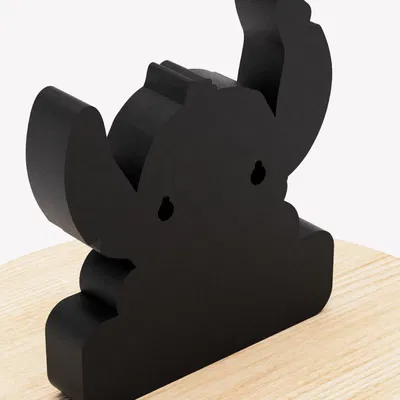 Hộp đèn Stitch có Tên của bạn / Đèn LED