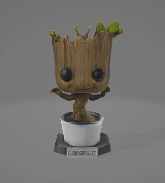 Funko Pop! Marvel: Vệ Binh Dải Ngân Hà - Groot Nhảy Múa - Image 1