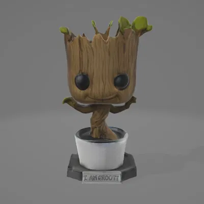 Funko Pop! Marvel: Vệ Binh Dải Ngân Hà - Groot Nhảy Múa