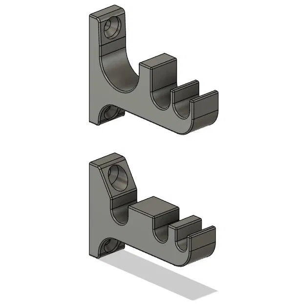 Giá treo tường 3 khúc cho cần câu cá - Image 3