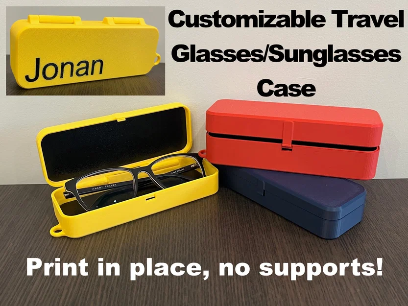 Hộp đựng Kính/Kính râm Du lịch - Image 1