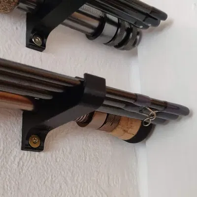 Giá Treo Tường Cần Câu Cá 4 Khúc