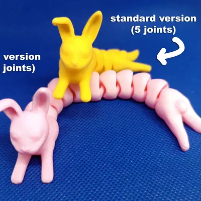 Thỏ Khớp Nối Dài (In Liền) - PHIÊN BẢN DÀI