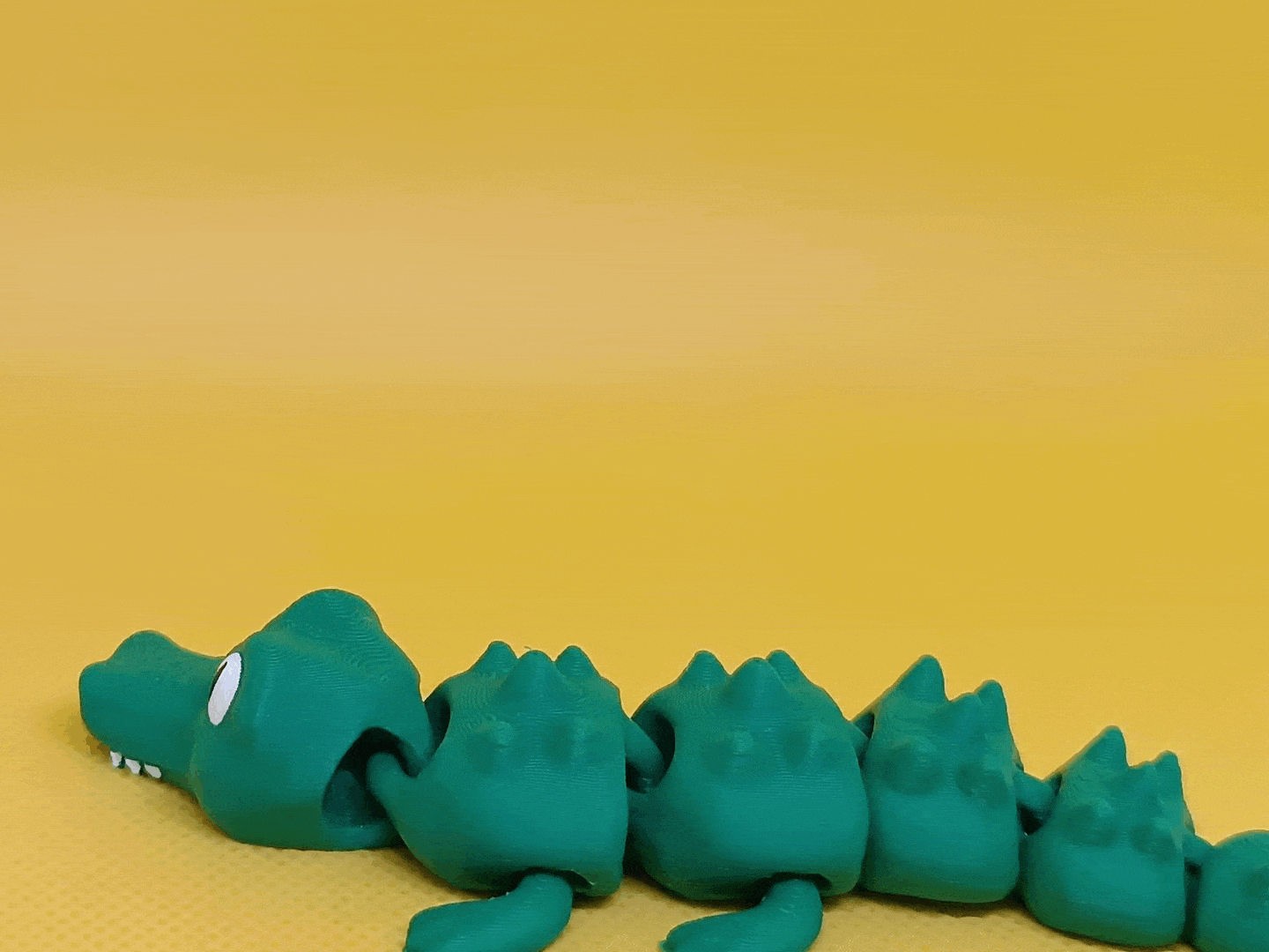 Coco, Cá sấu Khớp nối - Mô hình 3D in theo khớp - Image 5