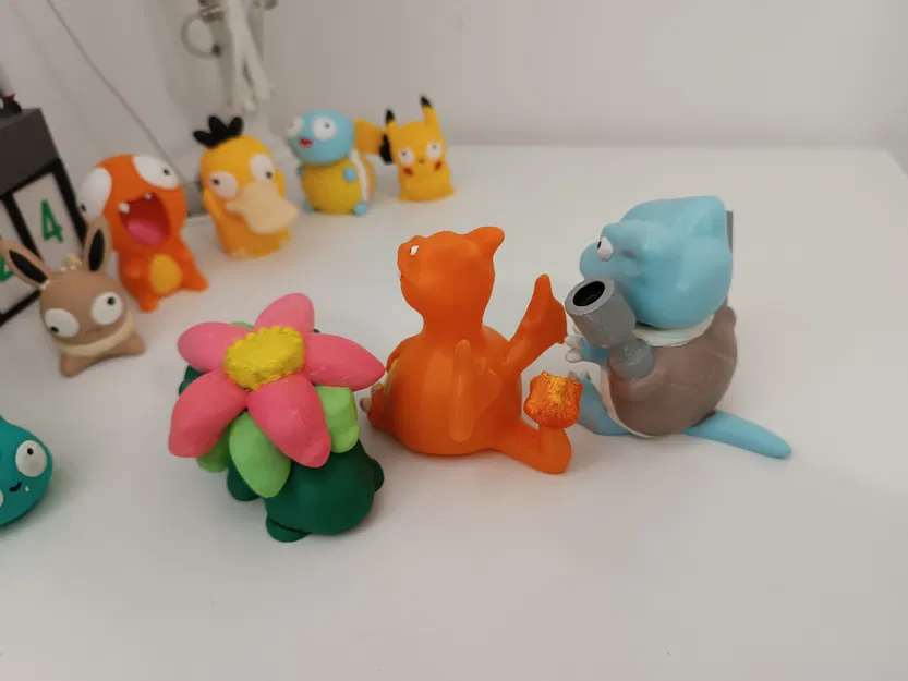 Mô hình Pokémon Charizard Blastoise Venosaur Ngộ Nghĩnh - Image 5