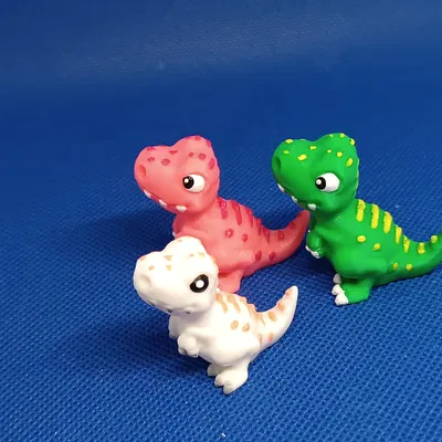 Gia Đình Baby T-Rex Siêu Dễ Thương