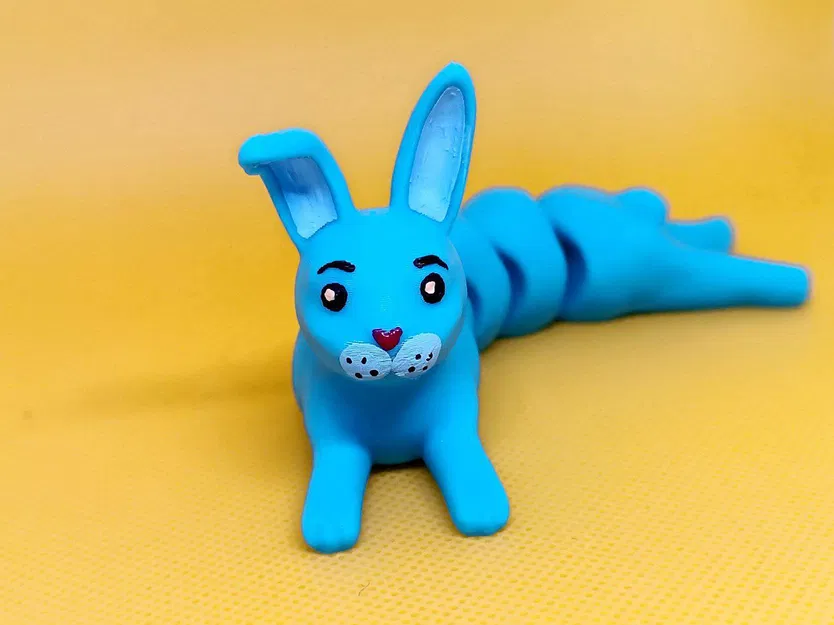 Thỏ Khớp Nối (In Liền Một Khối) - Image 4