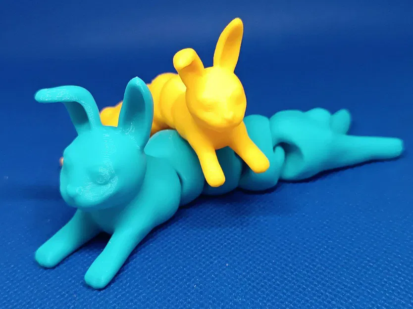 Thỏ Khớp Nối (In Liền Một Khối) - Image 13