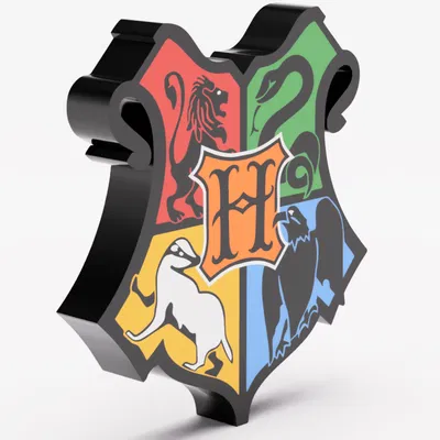 Hộp đèn Hogwarts Houses