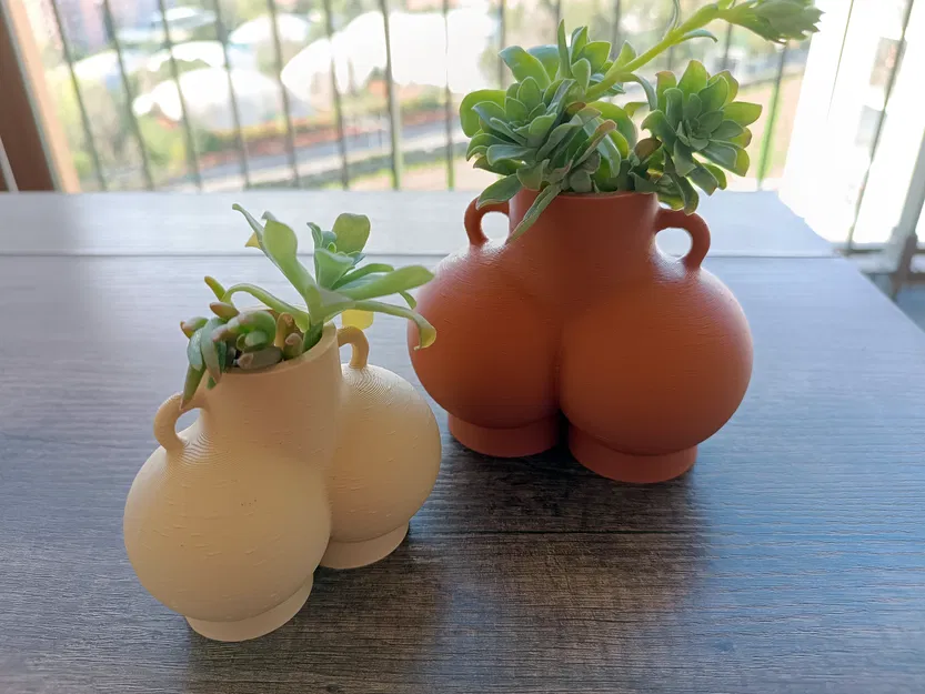 Chậu Hoa 2 Hình Cầu - Image 8