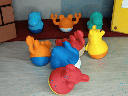 Đồ chơi lăn tròn mà không bao giờ đổ! - Image 1