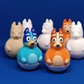 Weebles Wobble nhưng không bao giờ đổ! Bluey - Thumbnail 3