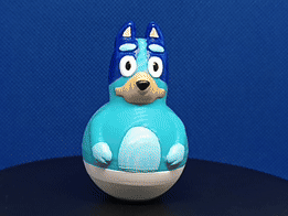 Weebles Wobble nhưng không bao giờ đổ! Bluey - Image 5