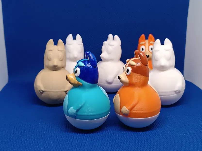 Weebles Wobble nhưng không bao giờ đổ! Bluey - Image 6