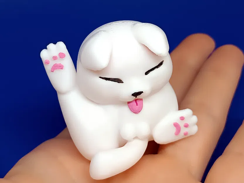 Mèo Liếm Banh - Tượng 3D Độc Đáo - Image 2