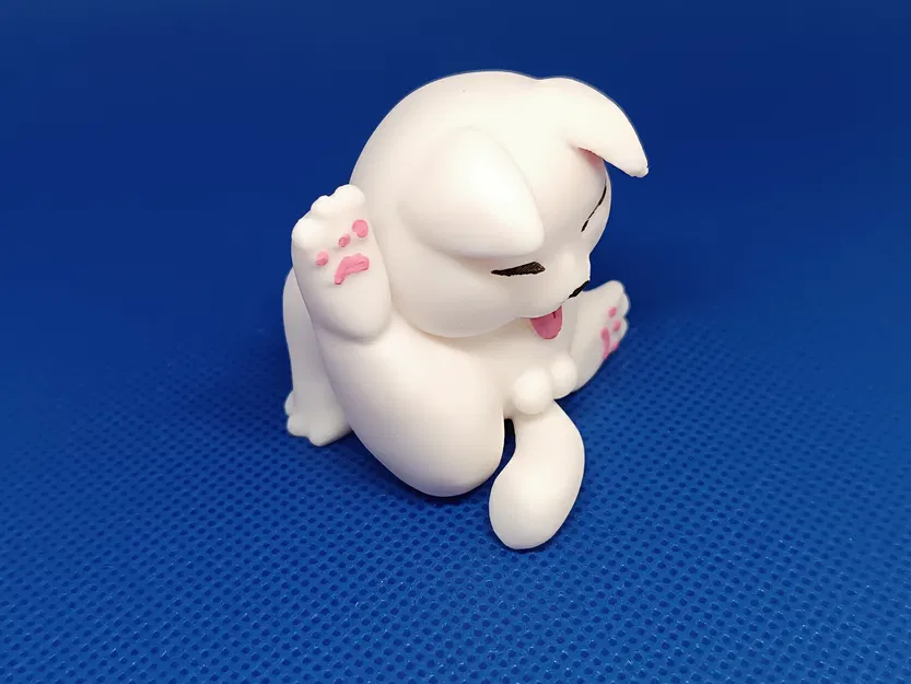 Mèo Liếm Banh - Tượng 3D Độc Đáo - Image 7