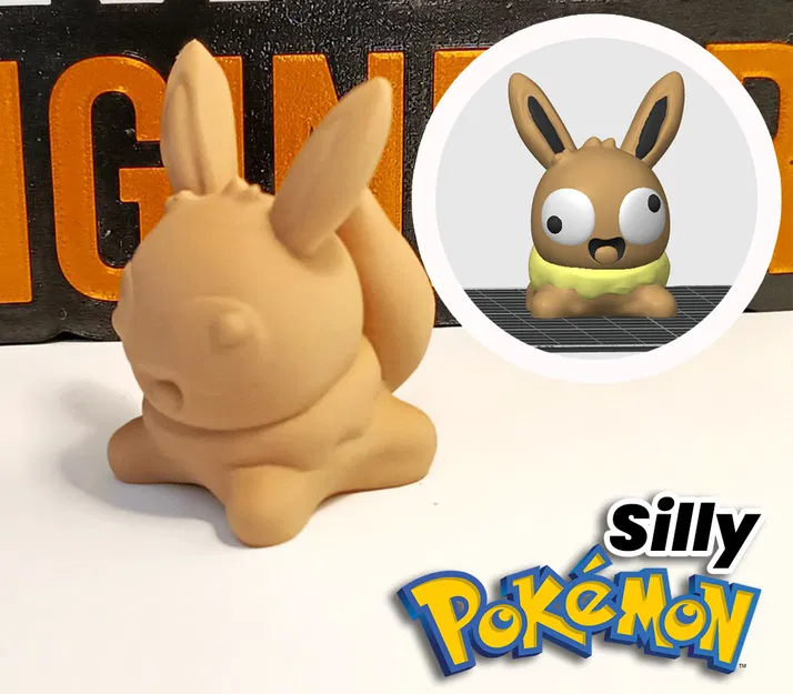 Silly Pokémon - Eevee - Image 1
