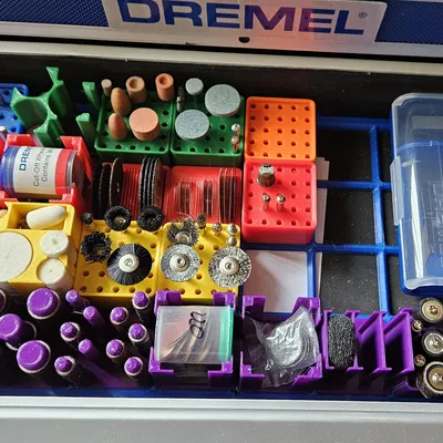 Khay Đựng Phụ Kiện Dremel Gridfinity 1x1