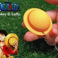 Móc Khóa Nón Rơm One Piece Monkey D Luffy - Thumbnail 1