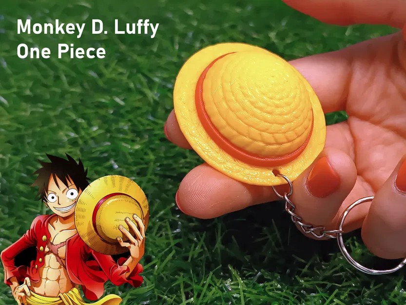 Móc Khóa Nón Rơm One Piece Monkey D Luffy - Image 2