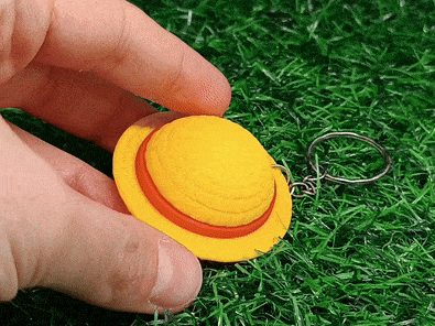 Móc Khóa Nón Rơm One Piece Monkey D Luffy