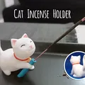 Giá cắm hương hình con mèo - Thumbnail 1