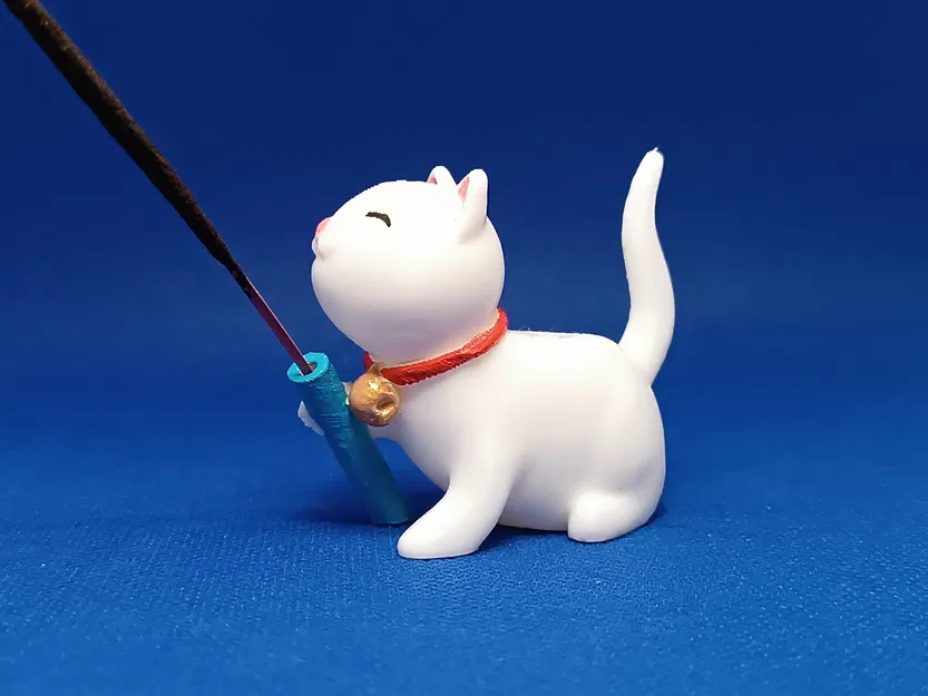 Giá cắm hương hình con mèo - Image 8