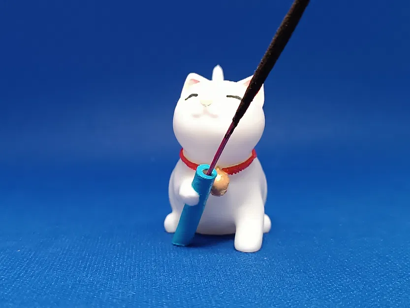 Giá cắm hương hình con mèo - Image 13