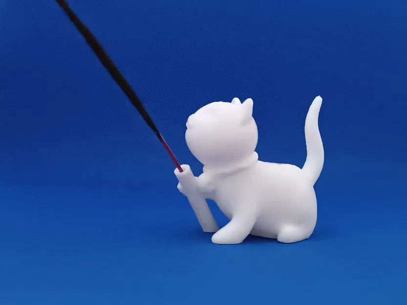 Giá cắm hương hình con mèo - Image 14