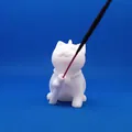 Giá cắm hương hình con mèo - Thumbnail 16