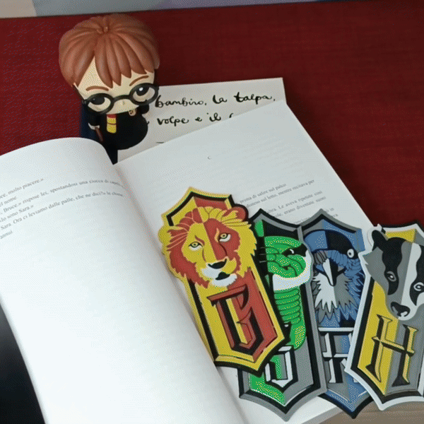 Bookmarks Hogwarts Harry Potter RevPrinting Miễn phí STL 3MF - Image 2