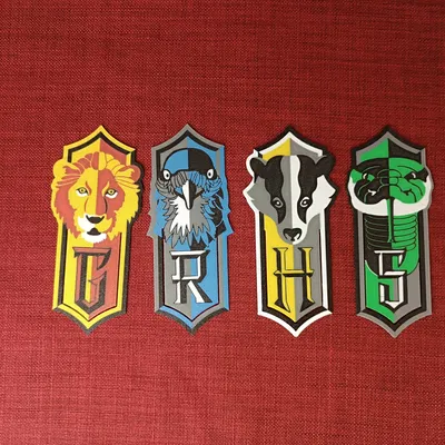 Bookmarks Hogwarts Harry Potter RevPrinting Miễn phí STL 3MF