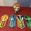 Bookmarks Hogwarts Harry Potter RevPrinting Miễn phí STL 3MF - Thumbnail 6