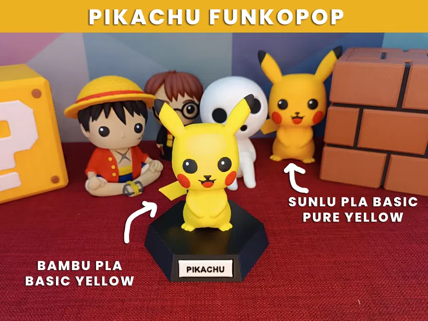 Mô Hình Pikachu Kiểu Funko Pop! - Image 1