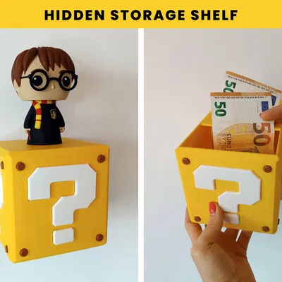 Kệ Cất Đồ Bí Mật Siêu Mario