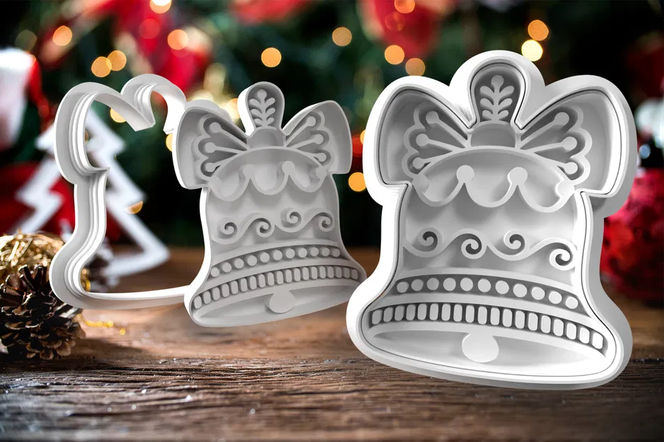 Dụng Cụ Cắt Bánh Hình Chuông - Image 1