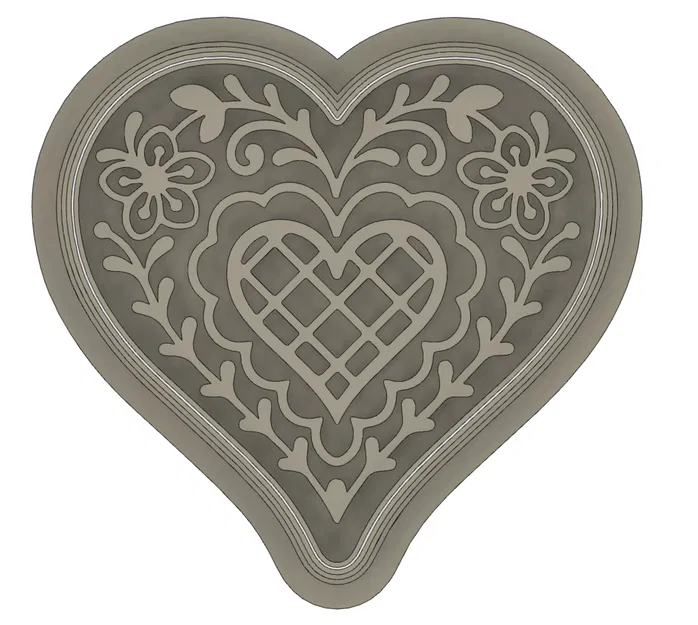 Khuôn Cắt Bánh Hình Trái Tim - Image 3