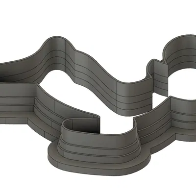 Khuôn Cắt Bánh Hình Tuần Lộc