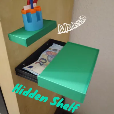 Kệ Gắn Tường Có Ngăn Bí Mật