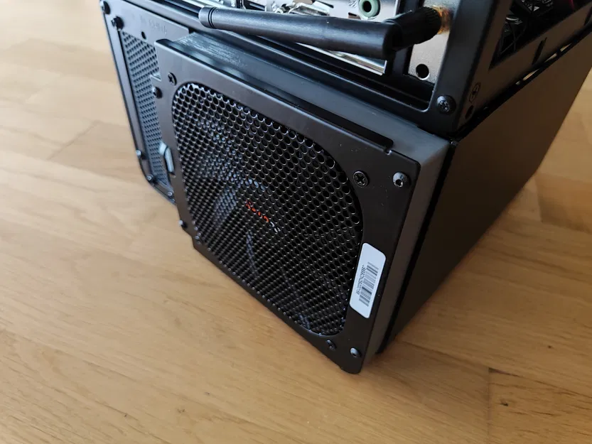 Jonsbo N2: Bộ Đệm Quạt 120x25mm Thay Quạt Zin - Image 2